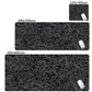 Admisitr XXL Desk Mat Black And White Strata Liquid Mousepad - ElectronAge