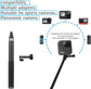 33cm to 2m Extendable True Carbon Fiber Selfie Stick for Insta360 X5 X4 X3 X2 One R RS and DJI OSMO Cameras, Grey