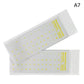 1PC Multicolour Russian Transparent Keyboard Stickers Language Alphabet Black White Label For Computer PC Dust Protection Laptop