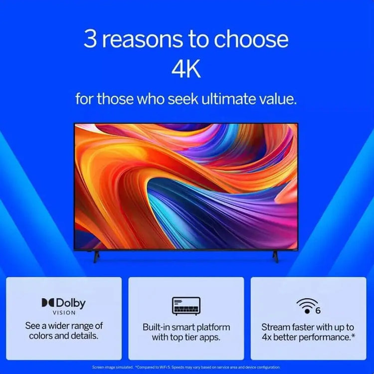 55-Inch 4K UHD Smart TV - ElectronAge
