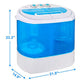 XMSJ Small Portable Washing Machine 9.9lb - ElectronAge