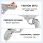 VR Handle Accessories for Meta Quest 2 & 3, Humanized Weighted Gun Stock for Oculus Quest 3S, Enhance Control Feel