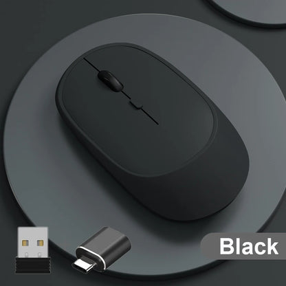 Wireless Mouse Rechargeable Mouse Gamer Dual Modes - ElectronAge