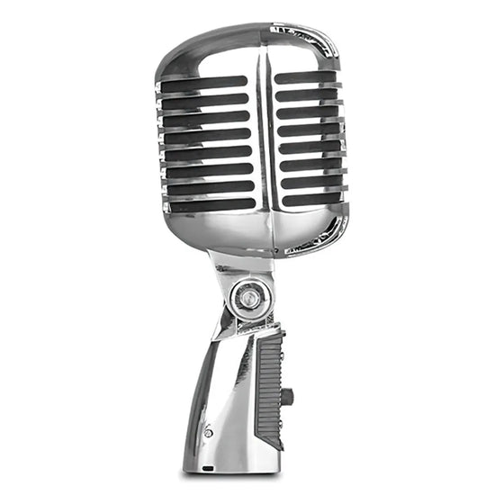 Vintage Metal Microphone for 55SH Classic Dynamic Vocal Mic - ElectronAge