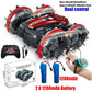 4WD Amphibious RC Car Remote Control Stunt Car