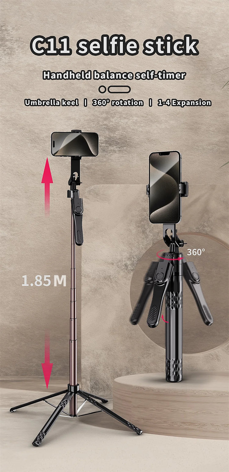 Roreta Selfie Stick Tripod for Cell Phone - ElectronAge