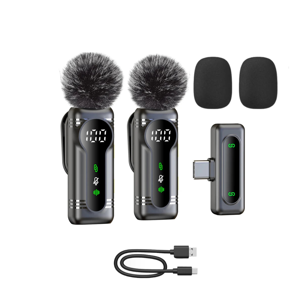 Tahnuhna Professional Wireless Lavalier Microphone - ElectronAge