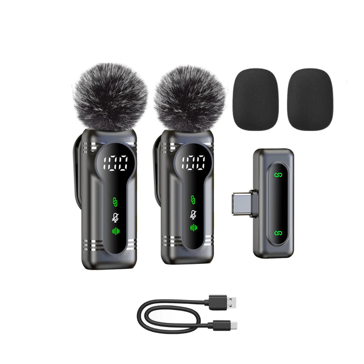 Tahnuhna Professional Wireless Lavalier Microphone - ElectronAge