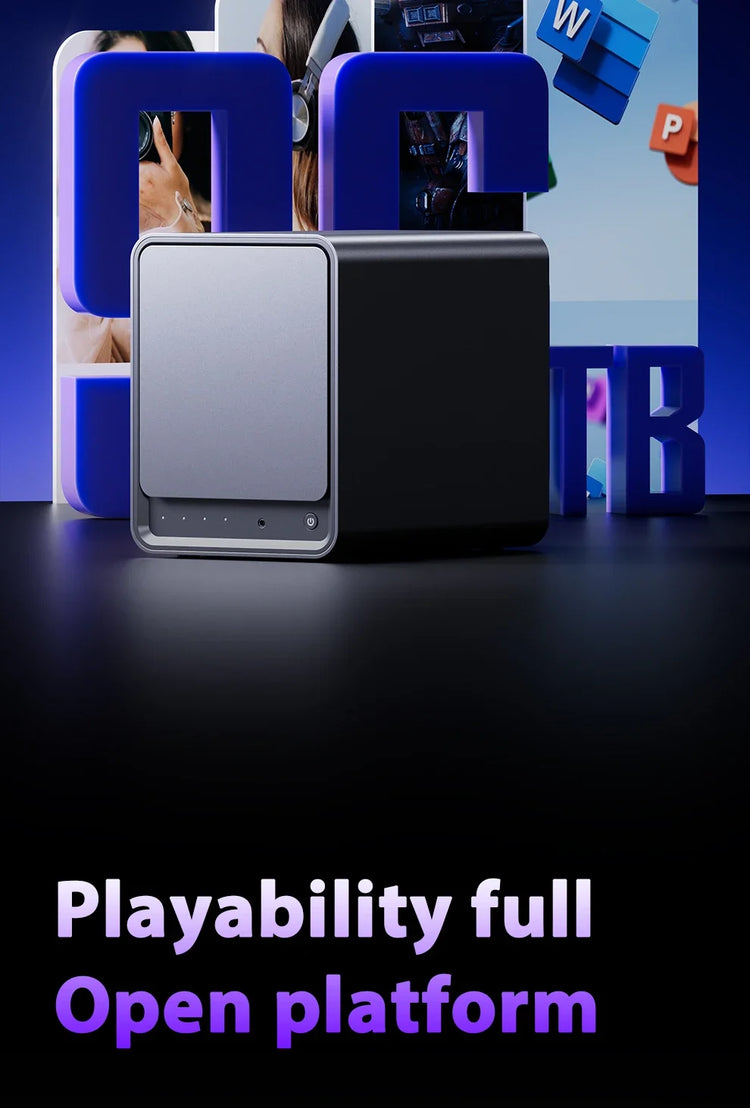 SZBOX WTR Pro 6 Bay NAS Mini PC - ElectronAge