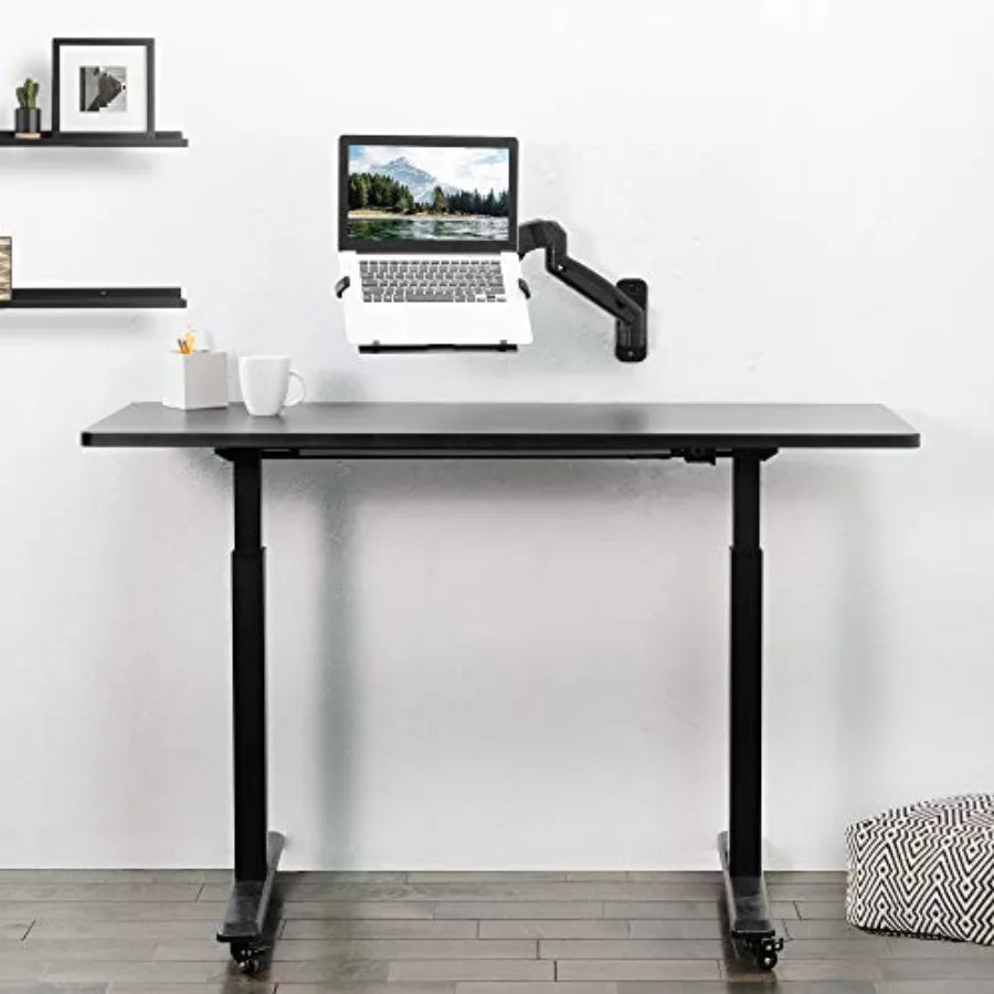 Height Adjustable Pneumatic Extended Arm Laptop Wall Mount - ElectronAge