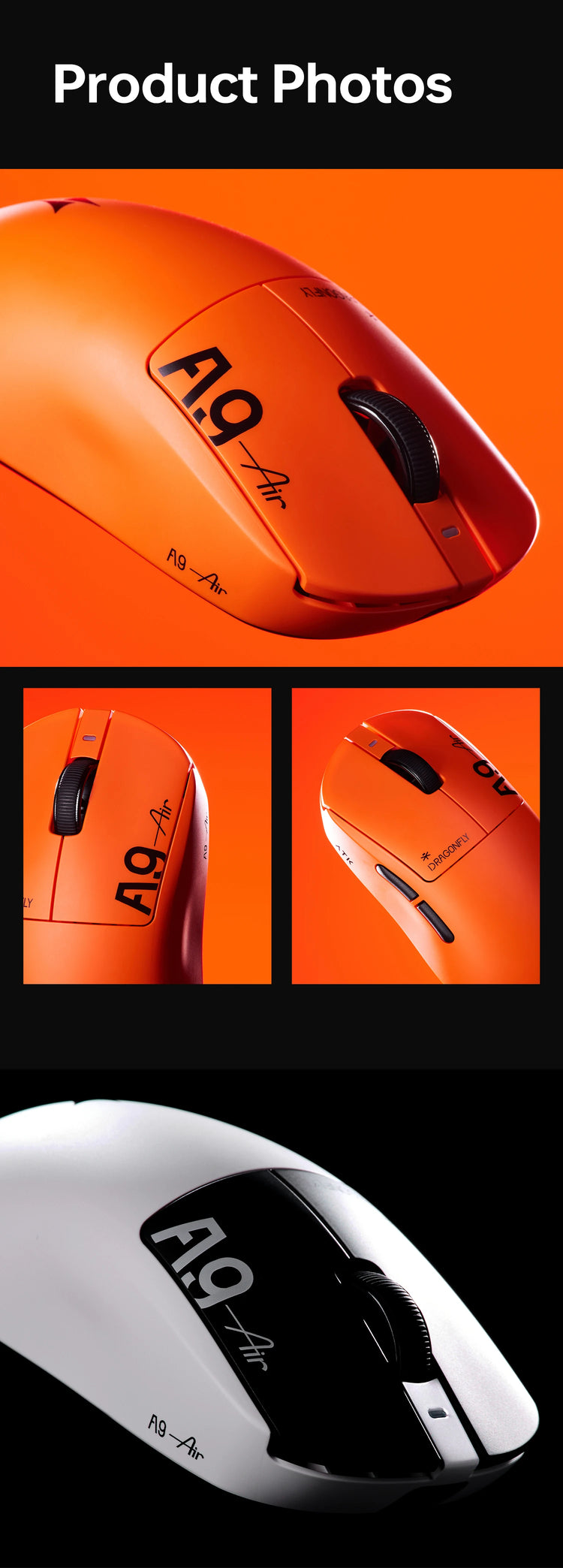 ATK A9 Air Ultimate Wireless Gaming Mouse - ElectronAge