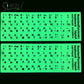 1PC Black Keyboard Stickers Russian Language Alphabet For Computer PC Dust Protection Laptop DIY Accessories