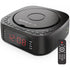 CD Alarm Clock Radio with Remote MP3 Bluetooth - ElectronAge