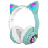 yggcoo Flash Lamp Cute Cat Ears Headphone - ElectronAge