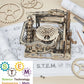 3D Wooden Puzzle DIY Marble Run Building Model Kit STEM Educational Construction Toys for Kids Adults Teens Boys Girls Gifts