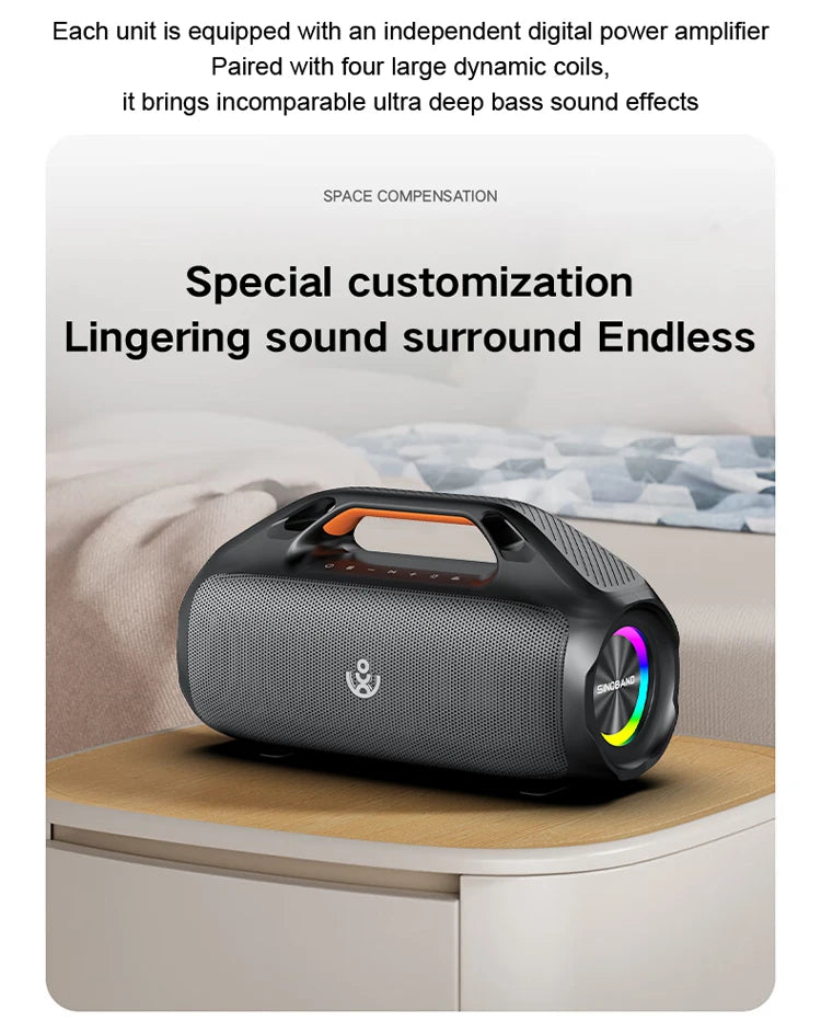 XDOBO Kungfu 160W Deep Bass Bluetooth Speaker - ElectronAge