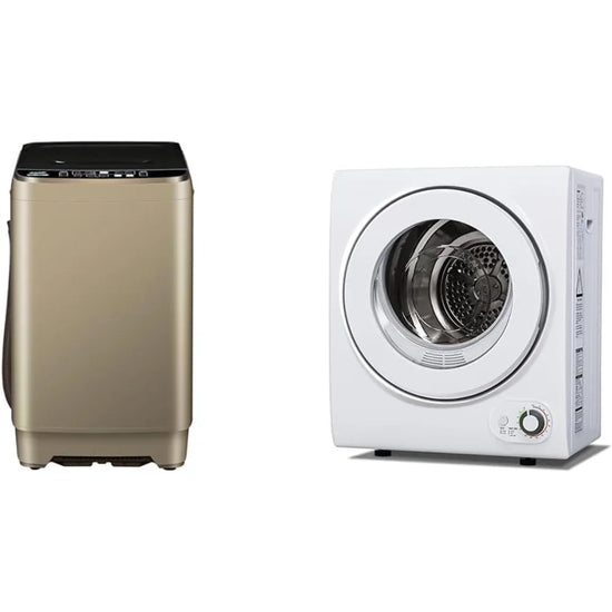Automatic Washer & Portable Dryer Combo for Home Use