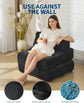 3-in-1 34" Folding Sofa Bed with Pillow Boneless Matress with Back Support Comfy Portable Convertible Sleeper Chair Floor Sofa