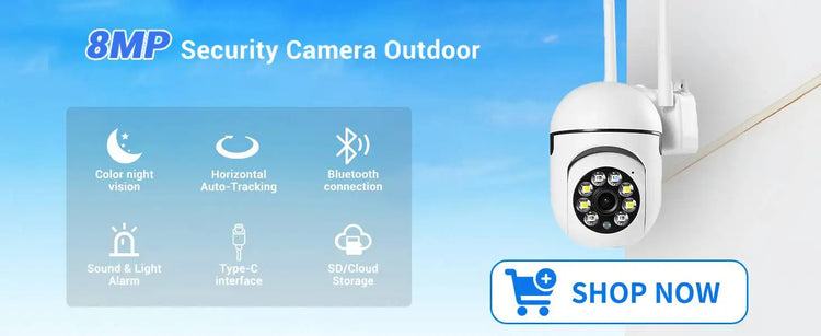 O-Kam Pro 2.4G 8MP Wifi Camera - ElectronAge
