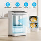18lbs Portable Washing Machine 2.4 Cu Ft Full Automatic Washer with Drain Pump 10 Wash Programs 8 Water Levels for Home rtment