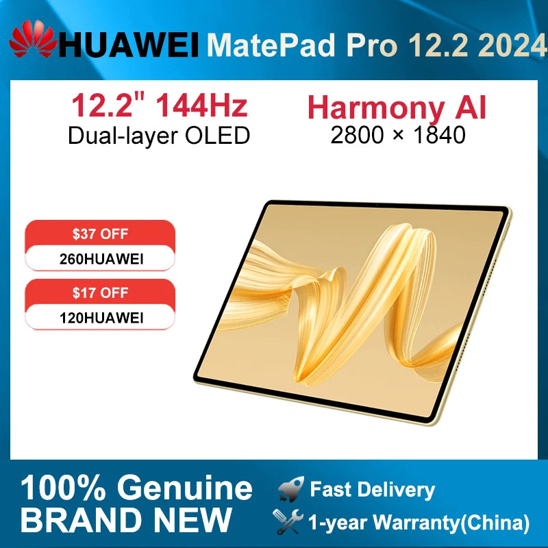 2024 HUAWEI MatePad Pro 12.2-inch Tablet - ElectronAge