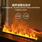 3D atomizing fireplace core decoration intelligent electronic fireplace fire light simulation embedded flame home humidifier