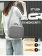 Roreta VR Shoulder Bag Storage Bag Hard Shell Bag Travel Carrying Box For Meta Quest 3S/Quest 3 VR Accessories