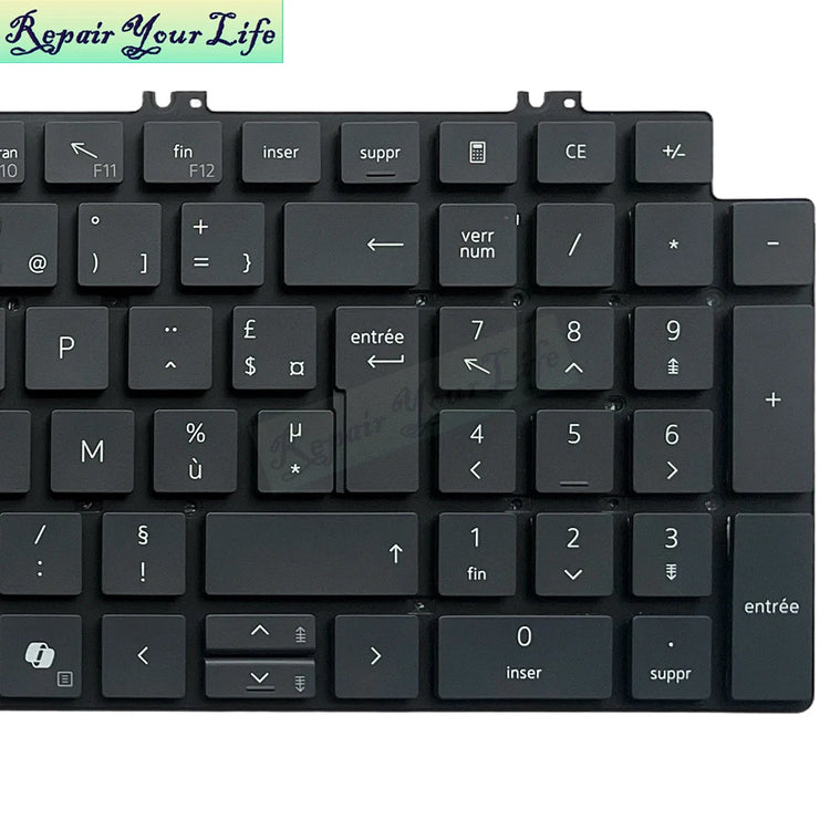 REPAIR YOUR LIFE German French Backlight Keyboard - ElectronAge