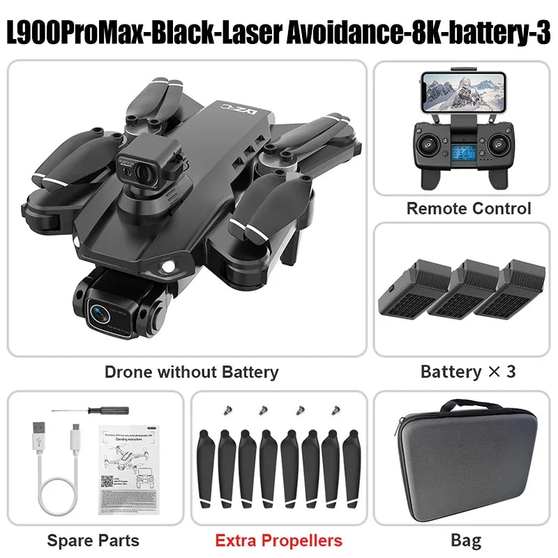 Xiaomi Mijia L900 PRO MAX GPS Drone 4K Professional - ElectronAge