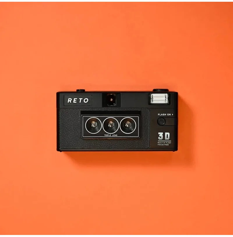 RETO 3D Point-and-Shoot Camera with Flash - ElectronAge