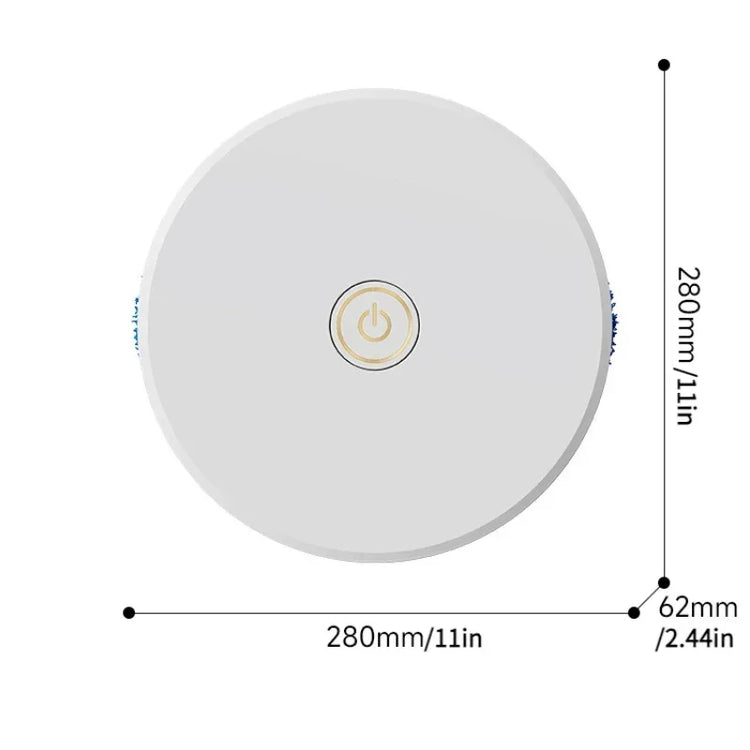 XMSJ 4000Pa Smart Sweeping Robot Double-turn Silent Vacuum Cleaner - ElectronAge