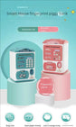 Banknote fingerprint deposit box Electronic ATM Coin deposit box Cash safe Large space bank Children&