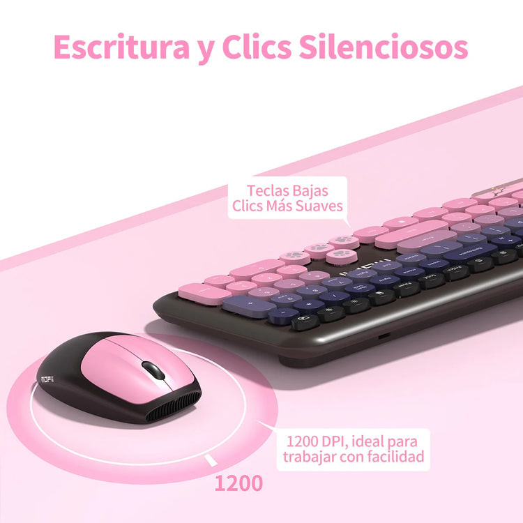 MOFii 1 Set 668 Wireless Keyboard and Mouse Combo - ElectronAge
