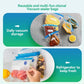 5 Vacuum Sealer Bags + 1 Electric Vacuum Sealer + 1 Clip, Reusable Durable Food Storage Bags, Clear Food Grade Storage Bags