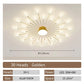 AuroraRealm Creative Fan Shaped LED Ceiling Lamp