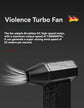 130000RPM 7.4V 4000mAh Mini Turbo Jet Fan Portable Air Blower Turbofan Brushless Blower Wireless Super Powerful Wireless Blower