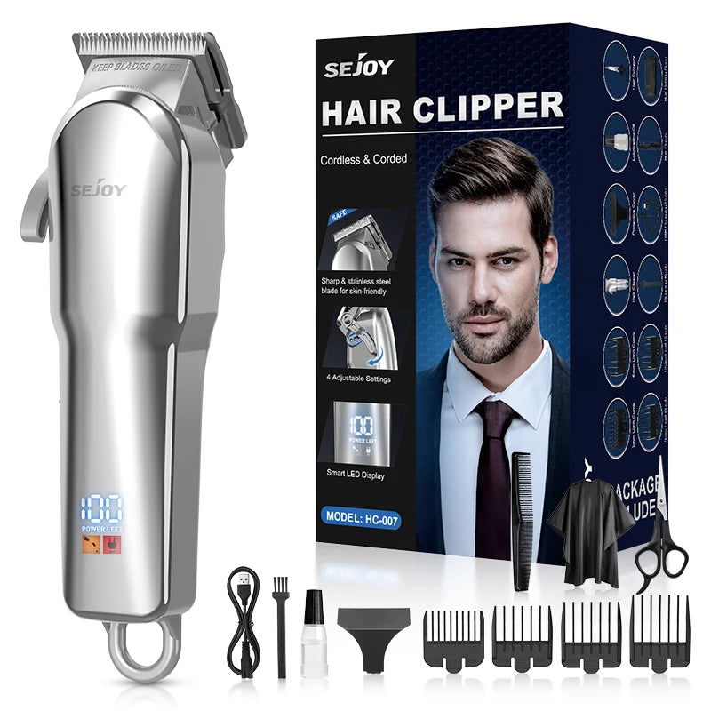 Sejoy Hair Clipper For Men - ElectronAge