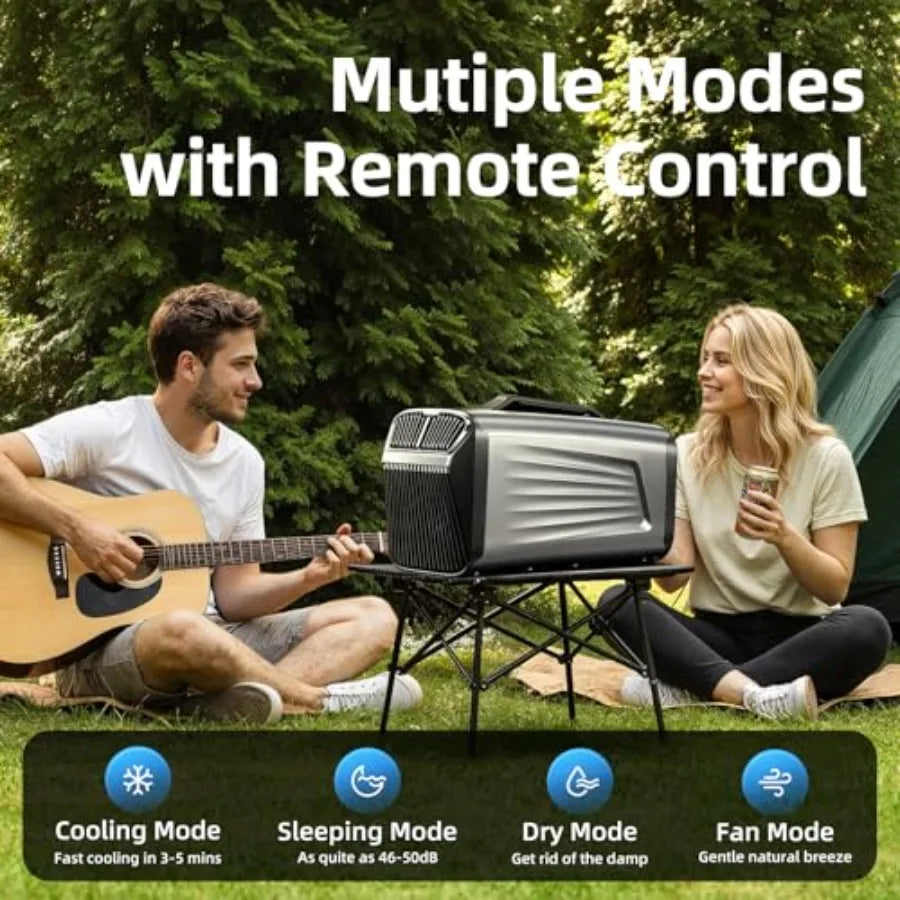 5200BTU Portable Camping Air Conditioner for Tent - ElectronAge