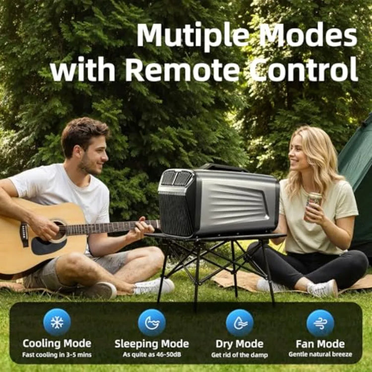 5200BTU Portable Camping Air Conditioner for Tent - ElectronAge