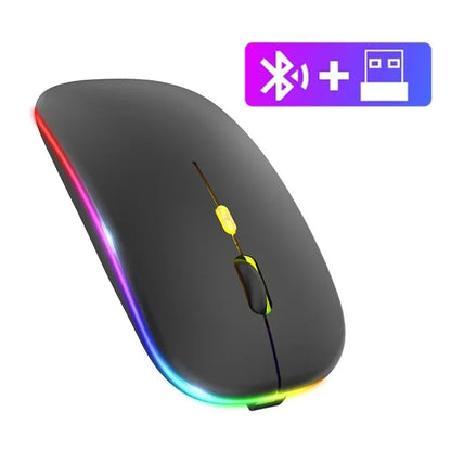kebidumei Bluetooth 5.2 Mouse RGB Gaming Mouse - ElectronAge