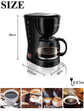1.25L Electric Drip Coffee Maker 800W Household Coffee Machine 6 Cup Tea Coffee Pot Milk Coffee Maker for Gift 220V Sonifer