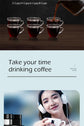 XEOLEO Automatic Coffee Machines 2 In1 Drip LED-Display Electric Bean Coffee Maker Espresso Tea Boiler Drip Mill Beans Grinding
