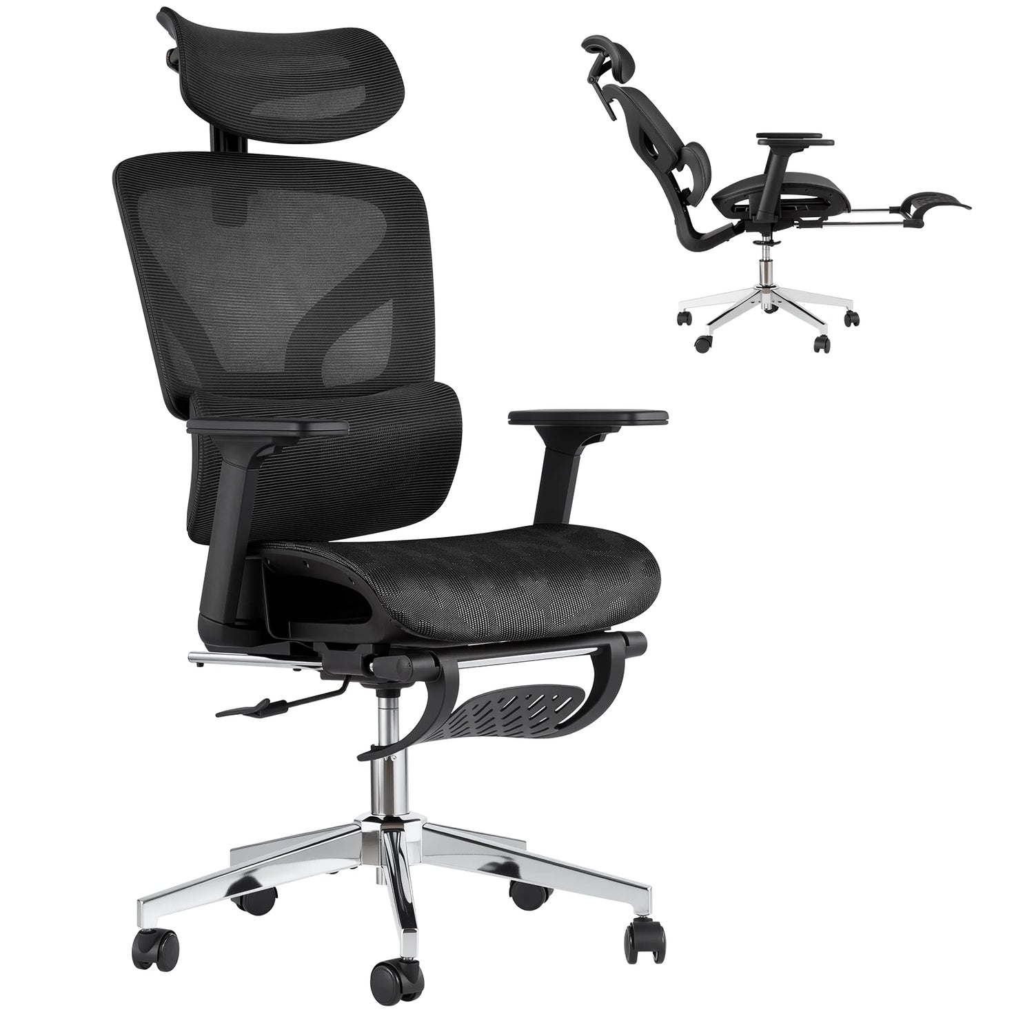 HiMISS Ergonomic High Back Mesh Office Chair - ElectronAge
