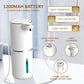 380ML Automatic Foam Soap P11 Dispenser Bathroom Smart Washing Hand Machine With USB Charging White ABS Material