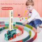 Automatic Domino Train Car Electric Domino Blocks Laying Machine STEM Educational Learning Toys Birthday Gift for Kids Boy Girl