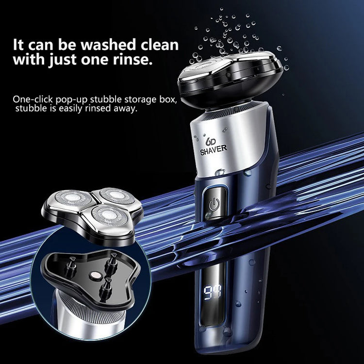 XMSJ 4in1 Electrical Rotary Shaver For Men - ElectronAge
