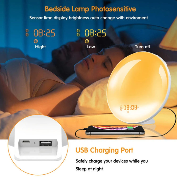 Niditon Wake Up Light Alarm Clock - ElectronAge