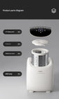 Automatic Mini Washing Machine for Baby Clothes Top-Loading Electric for Household Car Hotel Use English Operating Language