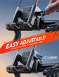 Anti-Vibration Motorcycle Phone Mount Camera Friendly Anti-Shake Bicycle Handlebar Holder with Secure Lock Universal E-Bike Scoo