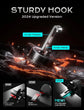 UYUXIO Auto Clamping Wireless Car Charger Adapter Super Fast Charging Air Vent Car Phone Holder for iPhone 16 15 Pro Max Samsung